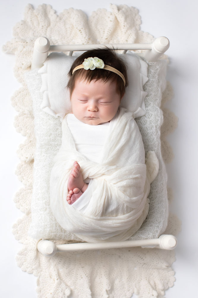 Image of newborn baby sleeping